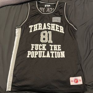 Thrasher FTP collab basketball jersey
